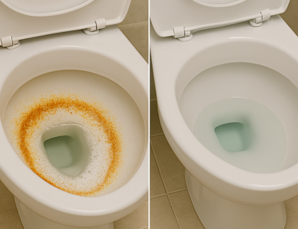 Jak odstranit rez z WC?