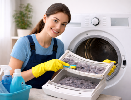 How to Clean a Clothes Dryer