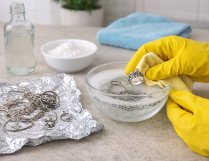 how to clean silver